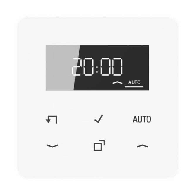 4011377153554 - Jung Timer Standard mDisplay CD1750DWW alpinweiß