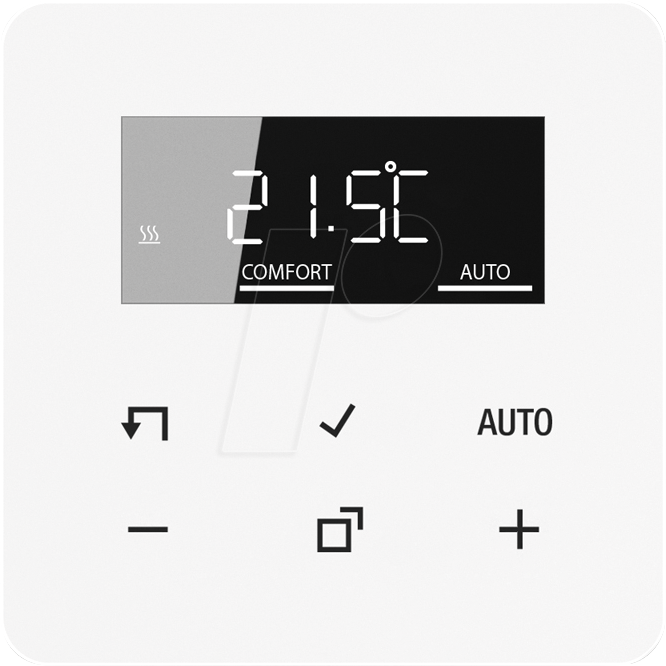 4011377202696 - JG BTCD1791WW - Bluetooth Raumthermostat alpinweiß