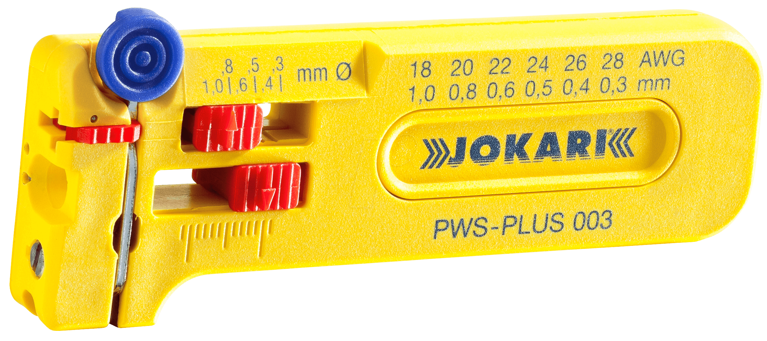 4011391400269 - Jokari - 40026 pws-plus 003 Drahtabisolierer Geeignet für PVC-Drähte PTFE-Drähte 01 mm (max)