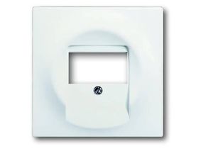 4011395127957 - Abdeckung TAE-Steckdose Impuls Verkehrsweiß Weiß 2CKA001753A0176