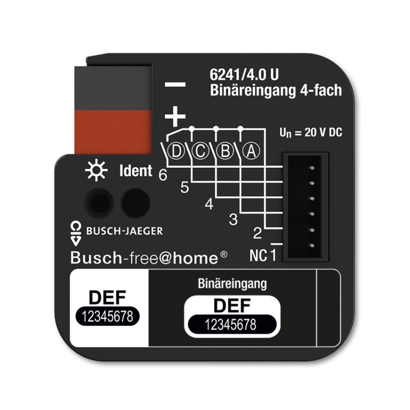 4011395180464 - Busch-Jaeger 6241 40 U Digital & Analog I O Modul 4011395180464