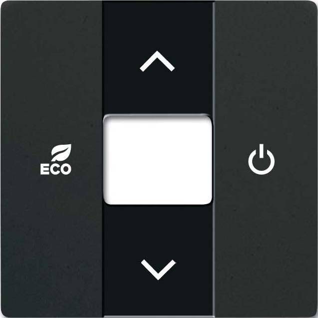 4011395205662 - BJ Zentralscheibe RTR schwarz 6235-885 matt Busch-free@home future linear