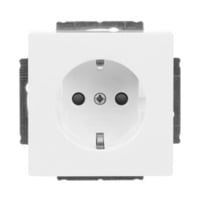 4011395296905 - Schutzkontakt Steckdosen-Einsatz mit erhöhtem Berührungsschutz Typ F Unterputz 16 Ampere 250 Volt