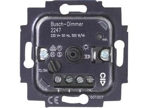 4011395360200 - Busch-jaeger Elektro - Busch-Jaeger Dimmer Dreh Druckkn 20-500W indukt up 2247U - schwarz