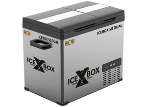 4011458112036 - TIP - Technische Industrie Produkte Icebox 50 DUAL Kühlbox EEK D (A - G) Kompressor 12 V 24 V 230 V Grau Schwarz 444 l -20 bis +20 °C