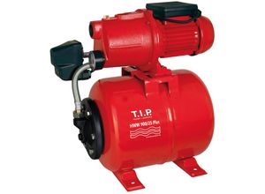 4011458313006 - Tip - hww 900 25 plus Hauswasserwerk - 2800 L Std - 600W - Förderhöhe 42 m - Inox - Reservoir 18L - Automatische Ein-   Ausschaltung - Rot  