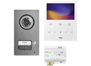 4011459747138 - Urmet SET 1784 781 - 2Voice Comfort Video-Türsprechanlage Kabelgebunden Komplett-Set