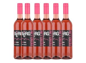 4011561002088 - Bergrebellin Roséweincuvée Qba Halbtrocken 075L 6er Karton