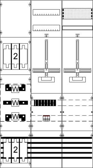 4011617350910 - Striebel Mess-uWandlerfeld KA4282 kplH5 B2 2CPX035091R9999