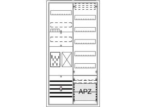 4011617542315 - Striebel & John 2CPX054231R9999 BA27CB Komplettschrank Unterputz Aufputz teilversenkt Inhalt 1 St