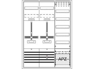 4011617542872 - Striebel & John 2CPX054287R9999 DA37CG Komplettschrank Unterputz Aufputz teilversenkt Inhalt 1 St