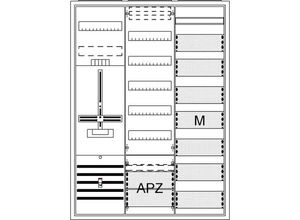 4011617542889 - Striebel & John 2CPX054288R9999 DA37CD Komplettschrank Unterputz Aufputz teilversenkt Inhalt 1 St