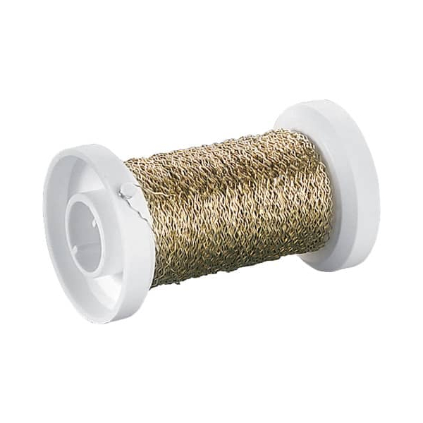 4011643300941 - Basteldraht - Ø 025 mm 50 m Bouillon-Effekt gold 4011643300941 KNORR PRANDELL 50 Meter