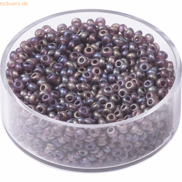 4011643408715 - 6 x Rocailles 25 mm brombeer VE=13g