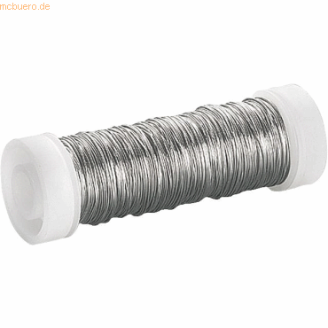 4011643489912 - 5 x Lackdraht 05x50m silber