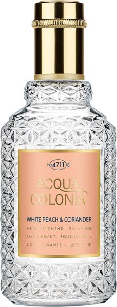 4011700745364 - 4711 Acqua Colonia Basic Range White Peach & Coriander Eau de Cologne Splash & Spray 50 ml