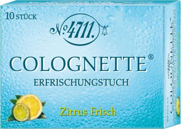 4011700746408 - Echt Kö lnisch Wasser Colognette Erfrischungstü cher 10 Stk