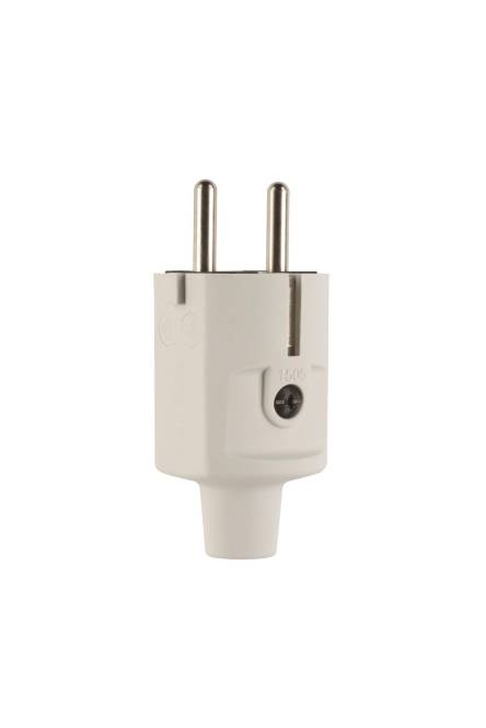 4011721188751 - ABL PVC SCHUKO-Stecker 100000046 TPE grau IP20 Typ 1505 (Inhalt 20 Stück)