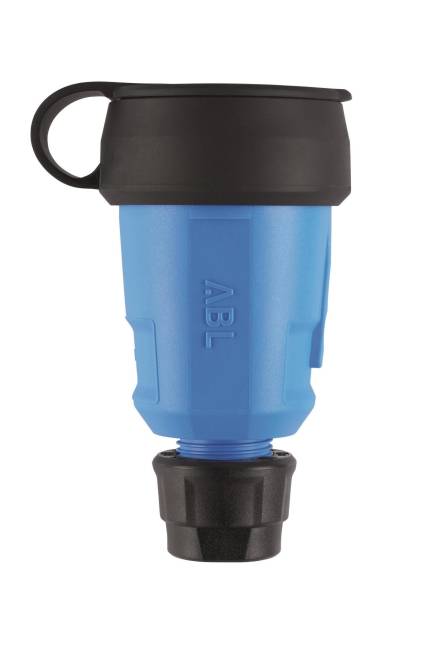 4011721189154 - ABL Hightech Kupplung SCHUKO 100000078 Elamid blaue Manschette Berschutz IP44