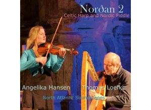 4011786234158 - Nordan 2 Celtic Harp and Nordic Fiddle - Angelika Hansen Thomas Loefke (CD)