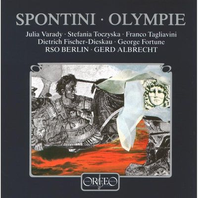 4011790137315 - Olympie-Tragedie Lyrique En 3 Actes (Vinyl) - Varady Fischer-Dieskau Albrecht Rsob (LP)