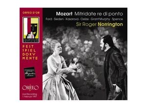 4011790703220 - Mitridate Re Di Ponto-Opera Seria In Drei Akten - Ford Sieden Oelze Kasarova Norrington (CD)