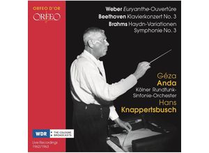 4011790916224 - Euryanthe-Ouvertüre Klavierkonzert 3 Haydn-Var - Géza Anda Hans Knappertsbusch Kölner Rundfunk So (CD)