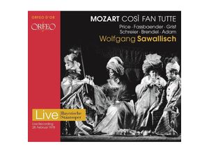 4011790918129 - Cosi Fan Tutte - Price Fassbaender Brendel Schreier Sawallisch (CD)