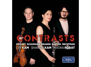 4011790983127 - Contrasts - Sharon Kam Ori Kam Matan Porat (CD)