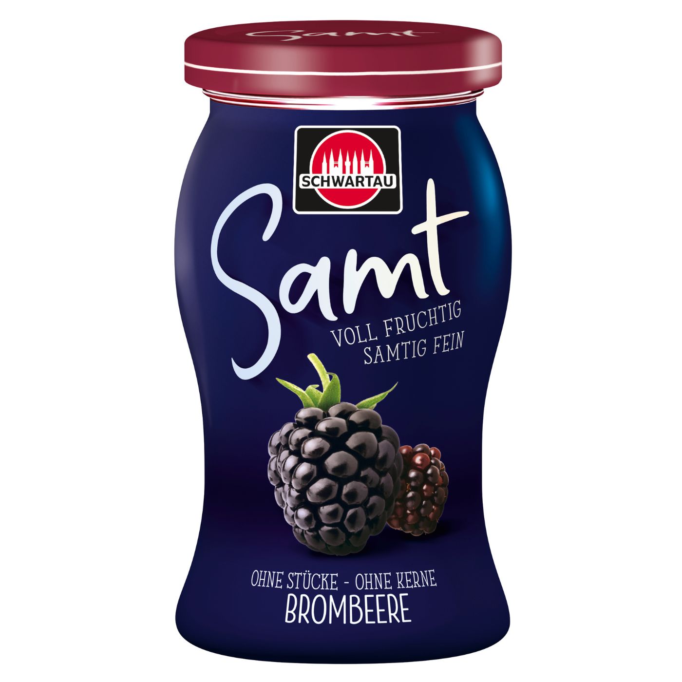 4011800176808 - Fruchtaufstrich SAMT Brombeere von Schwartau 270g 4011800176808 - Fruchtaufstrich SAMT Brombeere von Schwartau 270g