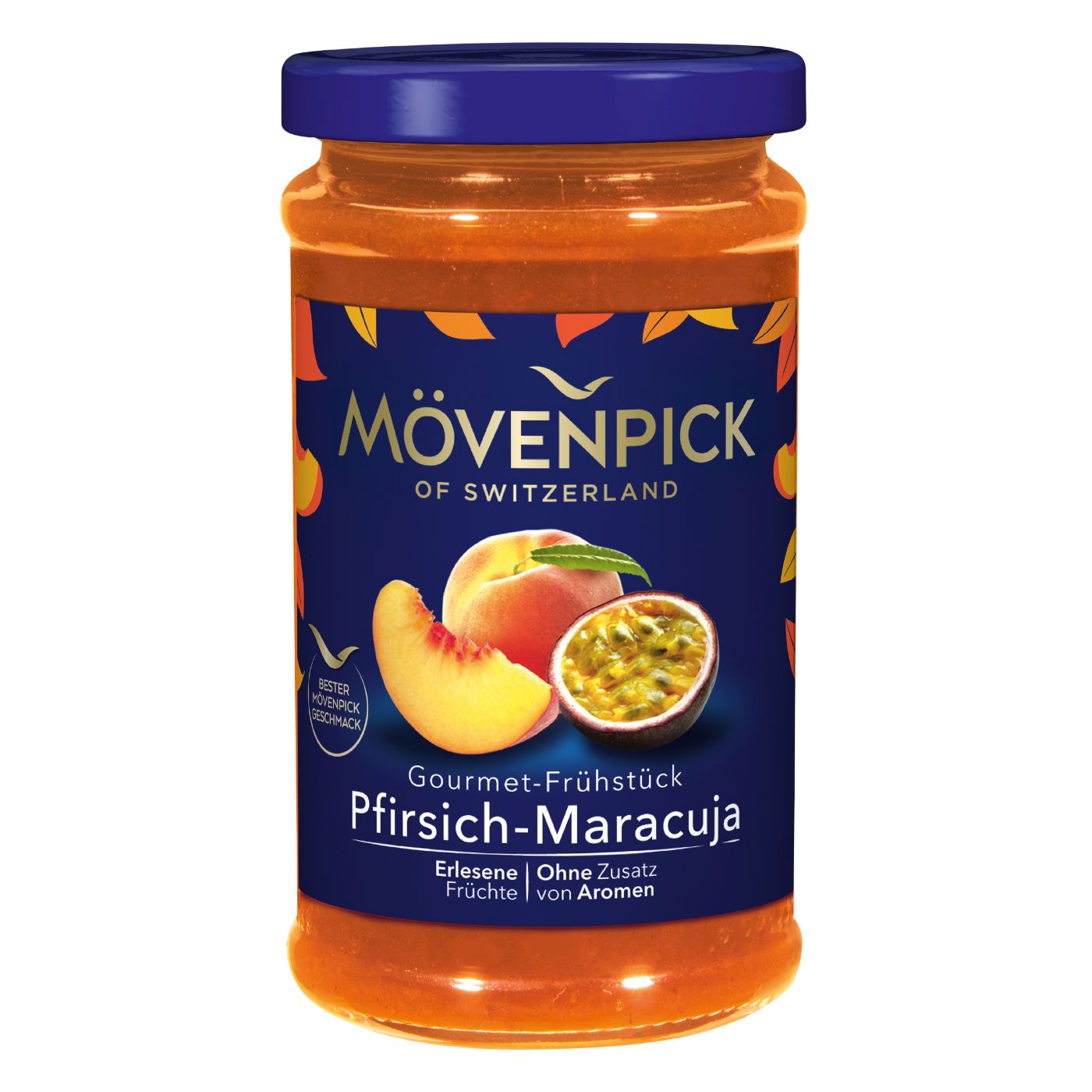 4011800224028 - Fruchtaufstrich GOURMET-FRÜHSTÜCK Pfirsich-Maracuja von Mövenpick 250g