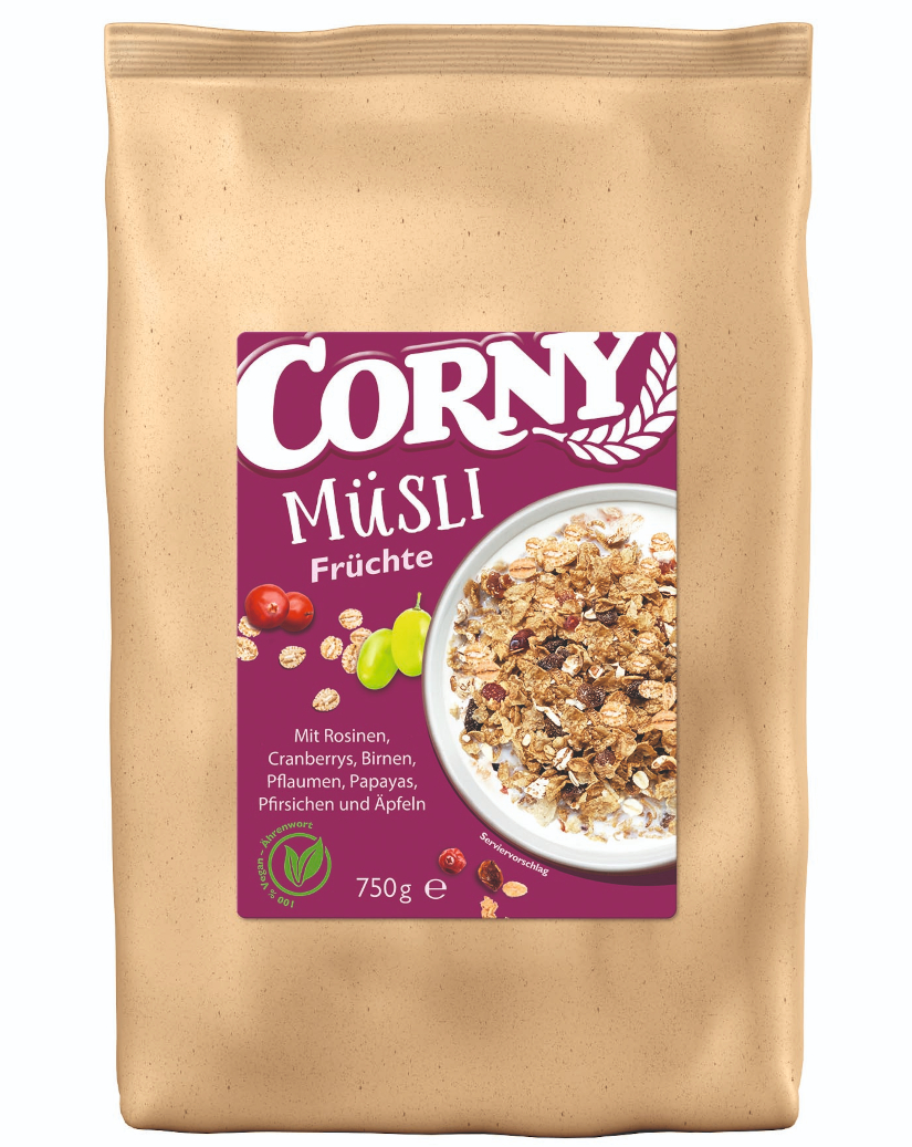 4011800557218 - Müsli FRÜCHTE von Corny 750g