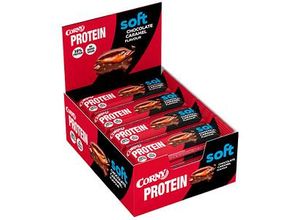 4011800584603 - Corny PROTEIN Soft Chocolate Caramel Müsliriegel 12x45g