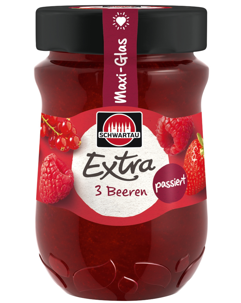 4011800803018 - Brotaufstrich EXTRA 3 Beeren passiert von Schwartau 600g