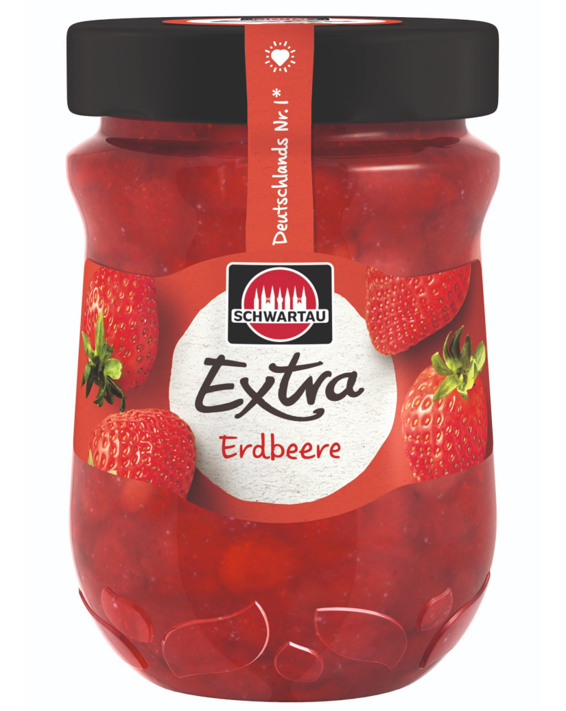 4011800840501 - Fruchtaufstrich EXTRA Erdbeere von Schwartau 340g