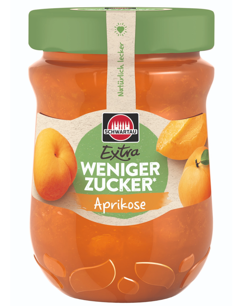 4011800844011 - Brotaufstrich WENIGER ZUCKER Aprikose von Schwartau 300g