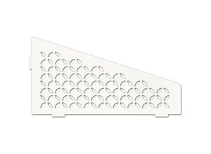 4011832177163 - Schlüter-systems Kg Deutschland - Schlüter SES3D5MBW-E-S3 Ablage Floral 62x295x154mm Brillantweiß matt