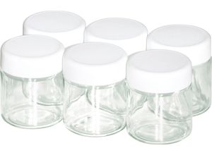 4011833400642 - STEBA Joghurtgläser JM 2 weiß (transparent weiß) B H 7cm x 85cm Lebensmittelaufbewahrungsbehälter