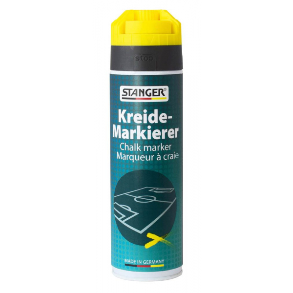 4011886031275 - Kreide-Markierer Markierungsspray gelb 5000 ml 4011886031275 STANGER 500 Milliliter