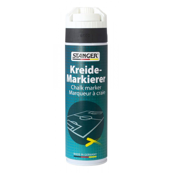 4011886032241 - Kreide-Markierer Markierungsspray weiß 5000 ml 4011886032241 500 Milliliter