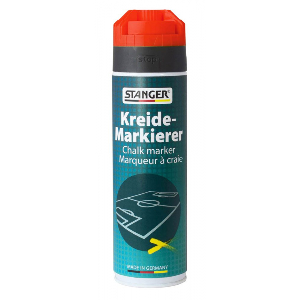 4011886052584 - Kreide-Markierer Markierungsspray rot 5000 ml 4011886052584 STANGER 500 Milliliter