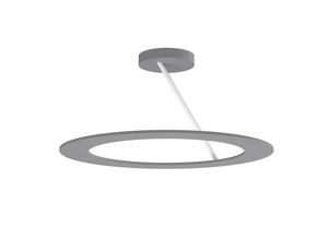 4011895496911 - Bopp Stella Deckenlampe 1Ring Ø 30cm alu weiß