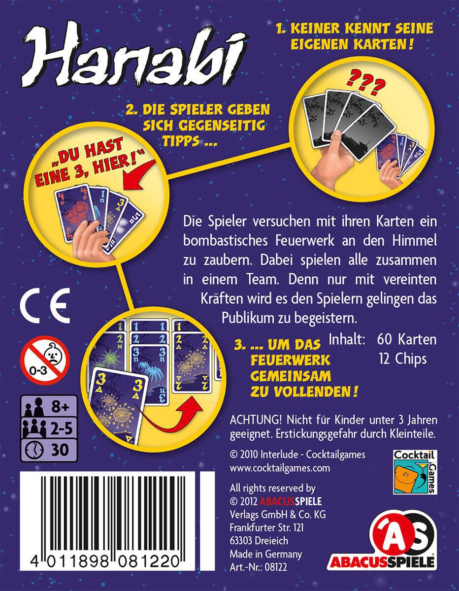 4011898081220 - ASMODee? Hanabi Kartenspiel 4011898081220 ASMODee