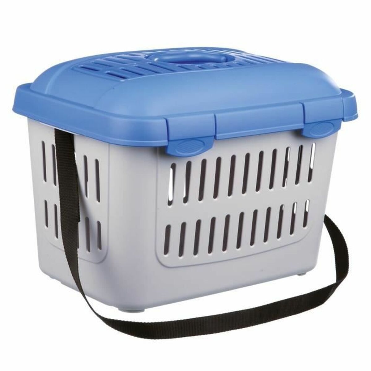 4011905039794 - Trixie Midi-Capri transport box dwarf rabbits plastic 44 × 33 × 32 cm 11 kg light grey turquoise 4011905039794 - Trixie Midi-Capri transport box dwarf rabbits plastic 44 × 33 × 32 cm 11 kg light grey turquoise