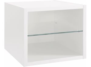 4011935072402 - Regalelement OPTIFIT Napoli Regale Gr B H T 30 cm x 30 cm x 346 cm weiß Regale mit Schubladen für Unterschrank Breite 30cm