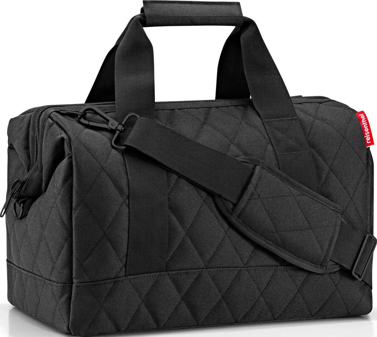 4012013732584 - Reisenthel Accessoires Gmbh&cokg - reisenthel allrounder m Reisetasche Sporttasche Schultertasche Rhombus Black 18 l MS7059