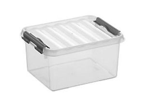 4012086012255 - Aufbewahrungsbox H6162402 2 L Transparent Polypropylen 20 x 15 x 10 cm 6 Stück