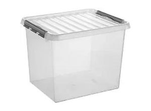 4012086012378 - Aufbewahrungsbox H6162702 52 L Transparent Polypropylen 50 x 40 x 38 cm 6 Stück