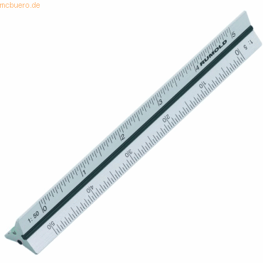 4012108149006 - Aluminium-Dreikant 10 cm Kunststoff Teilung ingenieur DIN