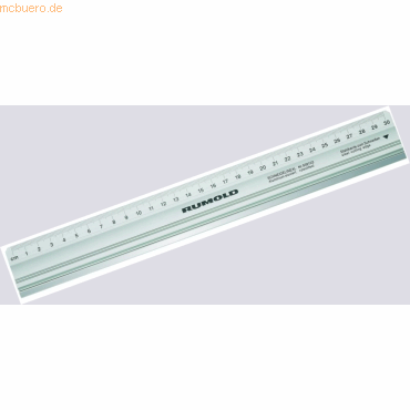 4012108149501 - Schneidelineal Aluminium 30 cm mm-Teilung Stahlkante rutschfest 4012108149501 RUMOLD 938103